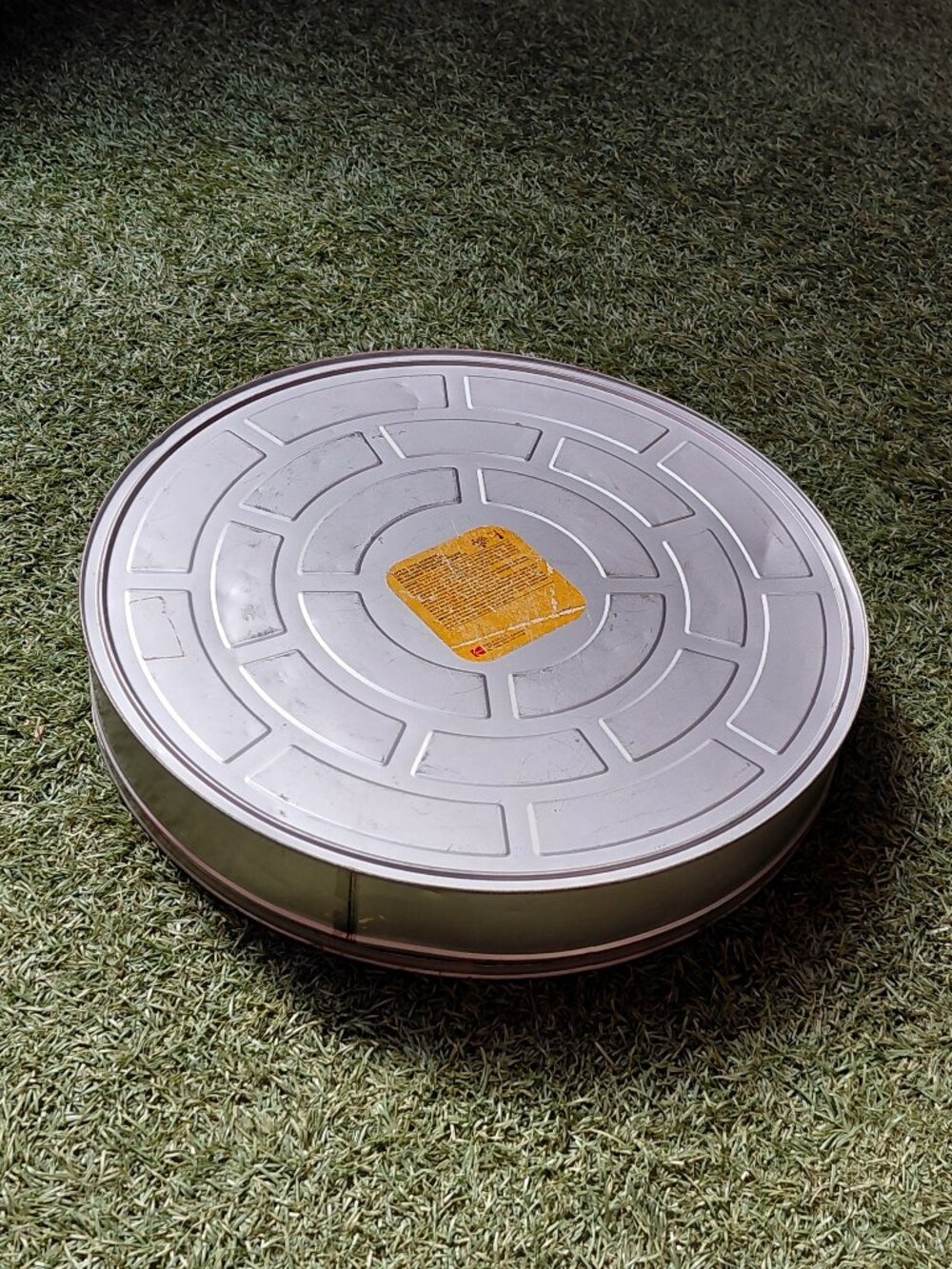 Vintage Eastman Kodak Company 70mm Movie Film Canister - Large 18"